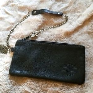 Harley Davidson mini wristlet